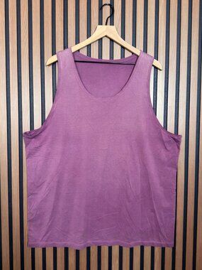 Lululemon Tank Top XXL Mens Pink Muscle Shirt Athletic Running